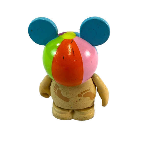 Disney Vinylmation Cutesters At the Beach Ball Footprints 3" Collectible Figure - Picture 2 of 3